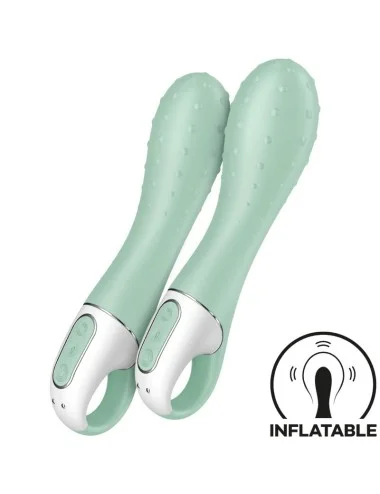 SATISFYER - AIR PUMP VIBRATOR 3 PONTO G INFLÁVEL MENTA