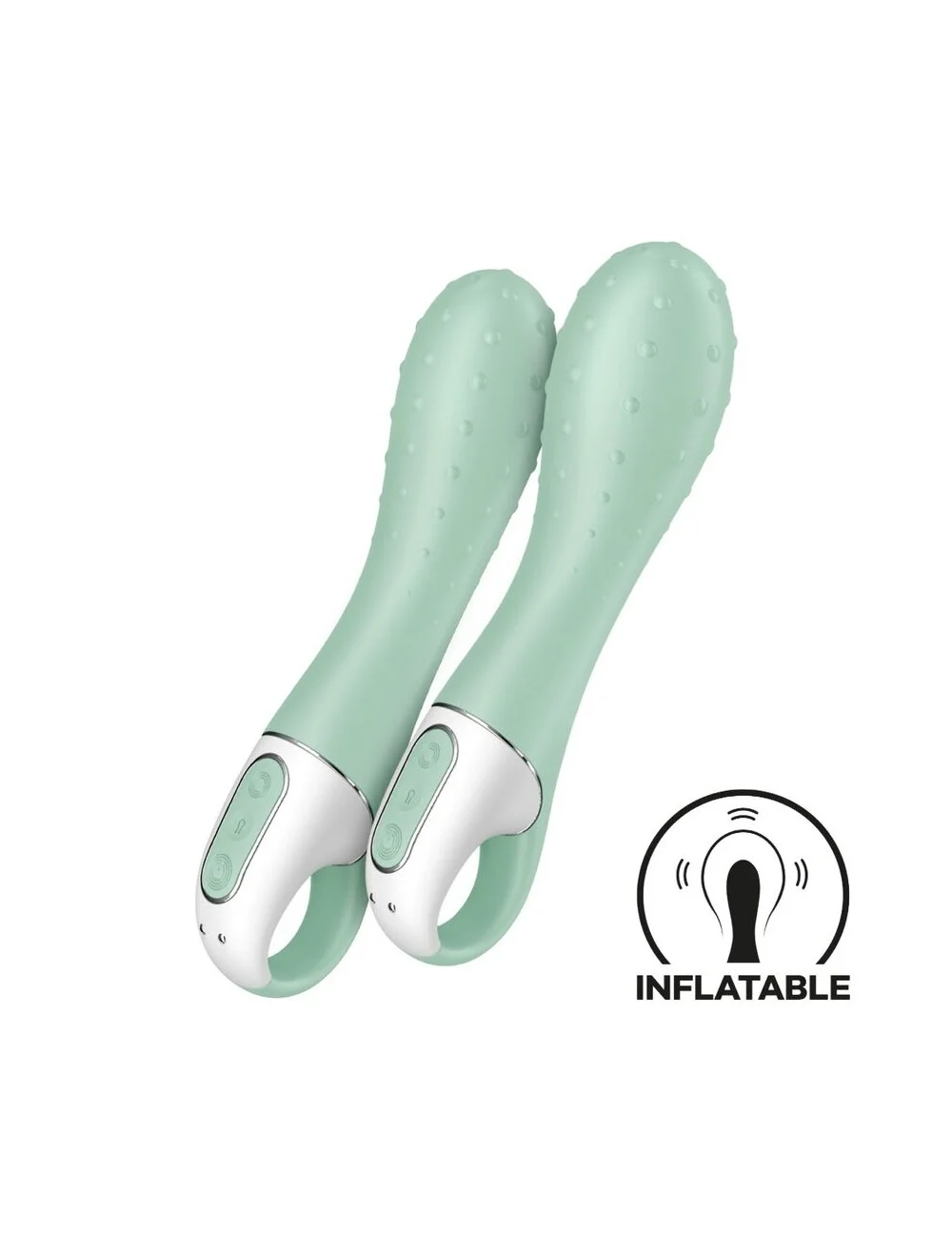 SATISFYER - AIR PUMP VIBRATOR 3 PONTO G INFLÁVEL MENTA