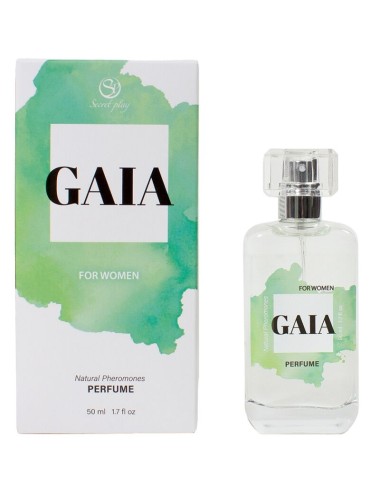 SECRETPLAY - GAIA PERFUME NATURAL FEROMONAS SPRAY PARA MULHERES 50 ML