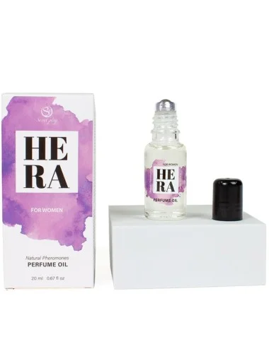 SECRETPLAY - HERA PERFUME NATURAL FEROMONAS EM ÓLEO PARA MULHERES 20 ML