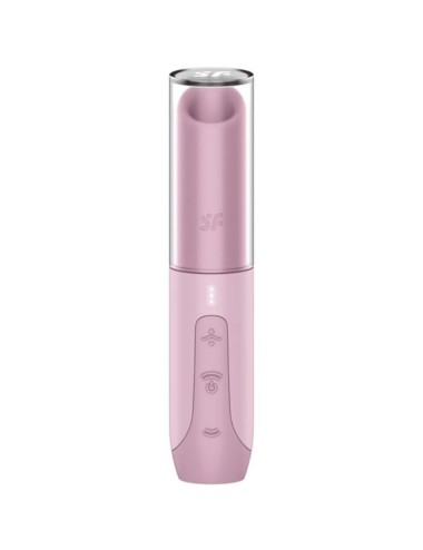 SATISFYER - ESTIMULADOR DE CLITÓRIS SECRET KISS WAVE ROSA