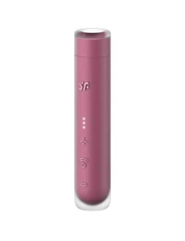 SATISFYER - ESTIMULADOR DE CLITÓRIS FIRST KISS WAVE GARNET