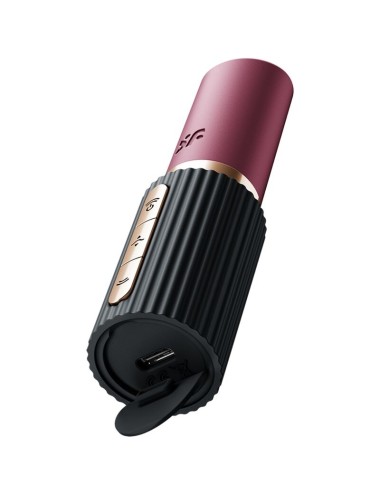 SATISFYER - PRO 2 KISS WAVE ESTIMULADOR DE CLITÓRIS GARNET / PRETO