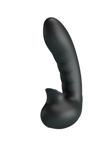 PRETTY LOVE - HOBGOBLIN VIBRATING FINGER CASE 12 VIBRAÇÕES + ESTIMULADOR DE CLITÓRIS PRETO
