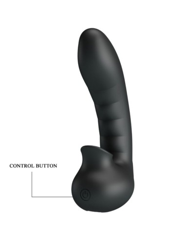 PRETTY LOVE - HOBGOBLIN VIBRATING FINGER CASE 12 VIBRAÇÕES + ESTIMULADOR DE CLITÓRIS PRETO