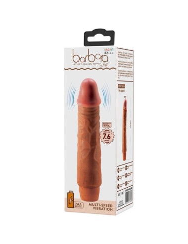 BAILE - JEFF VIBRADOR REALISTA 19,5 CM MULATO