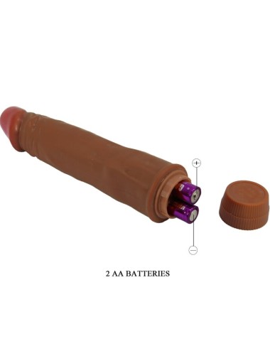 BAILE - VIBRADOR REALISTA ANÃO 21 CM MULATO
