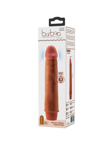 BAILE - VIBRADOR REALISTA ANÃO 21 CM MULATO