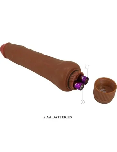 BAILE - VIBRADOR REALISTA DRYAD 25 CM MULATO