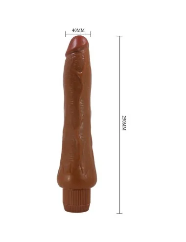 BAILE - VIBRADOR REALISTA DRYAD 25 CM MULATO