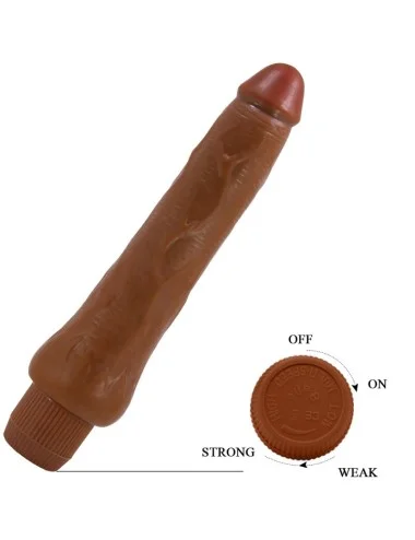 BAILE - VIBRADOR REALISTA DRYAD 25 CM MULATO