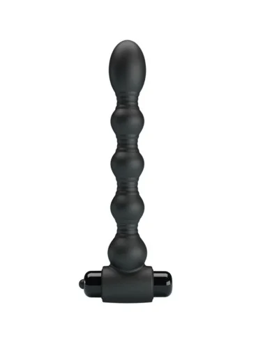 PRETTY LOVE - LYNN SILICONE ANAL PLUG 10 VIBRAÇÕES PRETO