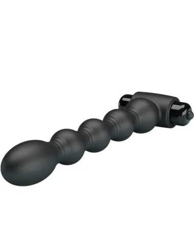 PRETTY LOVE - LYNN SILICONE ANAL PLUG 10 VIBRAÇÕES PRETO