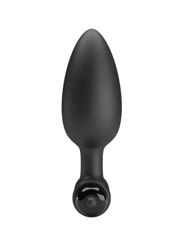 PRETTY LOVE - VIBRA BUTT PLUG 2 ANAL PLUG 10 VIBRAÇÕES PRETO