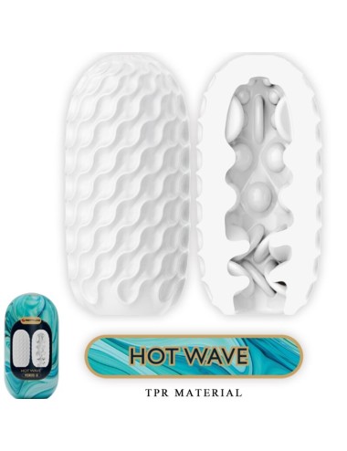 PRETTY LOVE - VENUS X 15 MASTURBADORES MASCULINOS DE SILICONE BRANCO