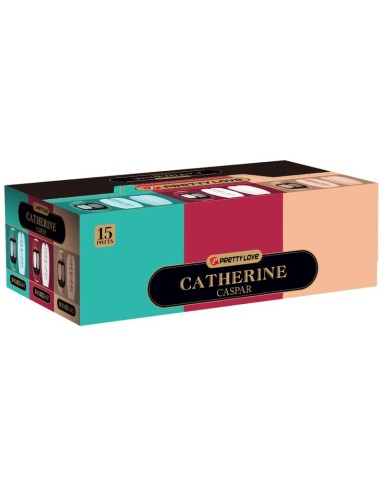 PRETTY LOVE - CASPAR PACK 15 MASTURBADORES MASCULINOS VARIOS