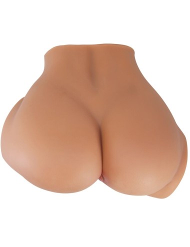 CRAZY BULL - VIBRADOR ASS EMILIA COM CONTROLE REMOTO REALISTA DE VAGINA E ÂNUS