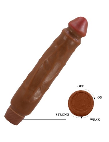 BAILE - JACK VIBRADOR REALISTA 26 CM MULATO