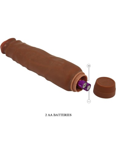 BAILE - JACK VIBRADOR REALISTA 26 CM MULATO