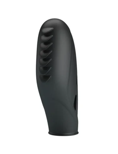 PRETTY LOVE - VIBRADOR DE DEDO DE SILICONE GILO PRETO