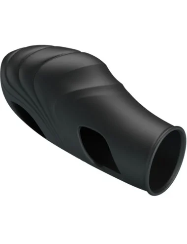 PRETTY LOVE - LICH SILICONE DEDO VIBRADOR PRETO