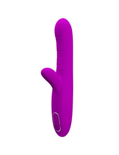 PRETTY LOVE - ANGELIQUE MULTIFUNÇÕES VIBRADOR + ESTIMULADOR DE CLITÓRIS ROXO