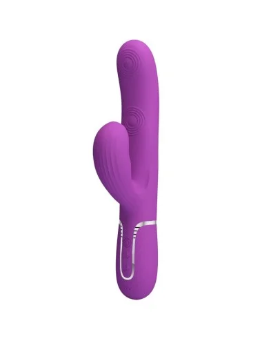 PRETTY LOVE - PERLITA 3 EM 1 MULTIFUNCIONAL COELHO VIBRADOR ROXO