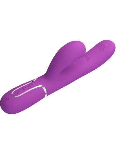 PRETTY LOVE - PERLITA 3 EM 1 MULTIFUNCIONAL COELHO VIBRADOR ROXO