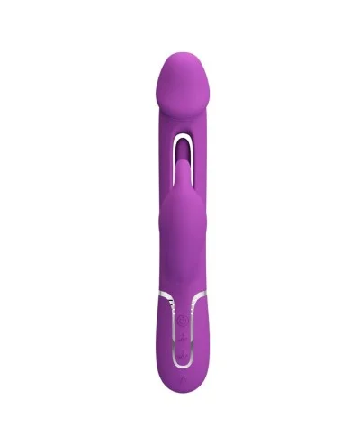 PRETTY LOVE - KAMPAS 3 EM 1 MULTIFUNCIONAL COELHO VIBRADOR ROXO