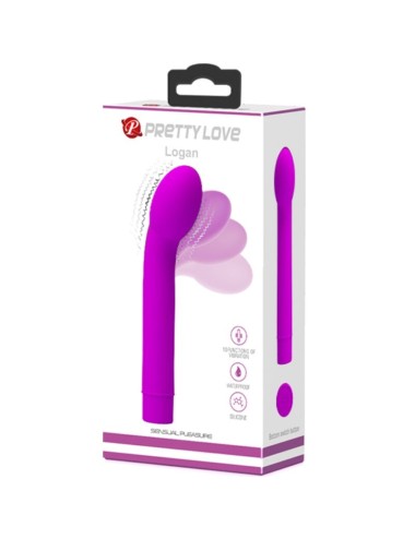 PRETTY LOVE - LOGAN G-SPOT VIBRADOR 10 VIBRAÇÕES ROXO