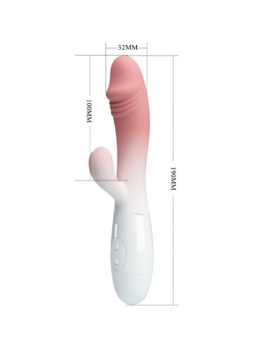 PRETTY LOVE - VIBRADOR SNAPPY RABBIT 30 VIBRAÇÕES ROSA