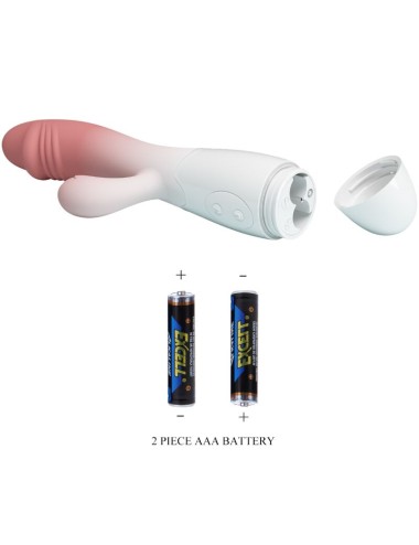 PRETTY LOVE - VIBRADOR SNAPPY RABBIT 30 VIBRAÇÕES ROSA
