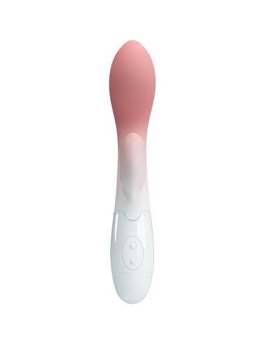 PRETTY LOVE - VIBRADOR BRILHANTE DO PONTO G + ESTIMULADOR DE CLITÓRIS 30 VIBRAÇÕES ROSA