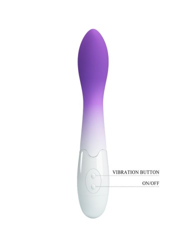 PRETTY LOVE - VIBRADOR BISHOP G-SPOT 30 VIBRAÇÕES ROXO