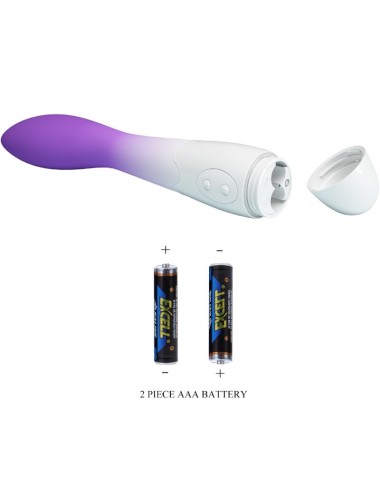 PRETTY LOVE - VIBRADOR BISHOP G-SPOT 30 VIBRAÇÕES ROXO