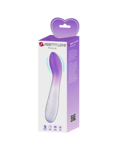 PRETTY LOVE - VIBRADOR BISHOP G-SPOT 30 VIBRAÇÕES ROXO