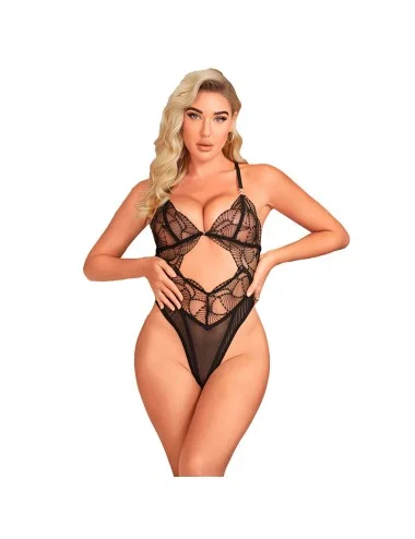SUBBLIME - 955212 BODY TRANSPARENTE COM RENDA PRETA OCA S/M