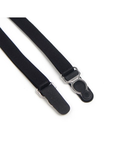 SUBBLIME - 955496 BODY DE RENDA COM LAÇOS E LIGAS PRETO S/M