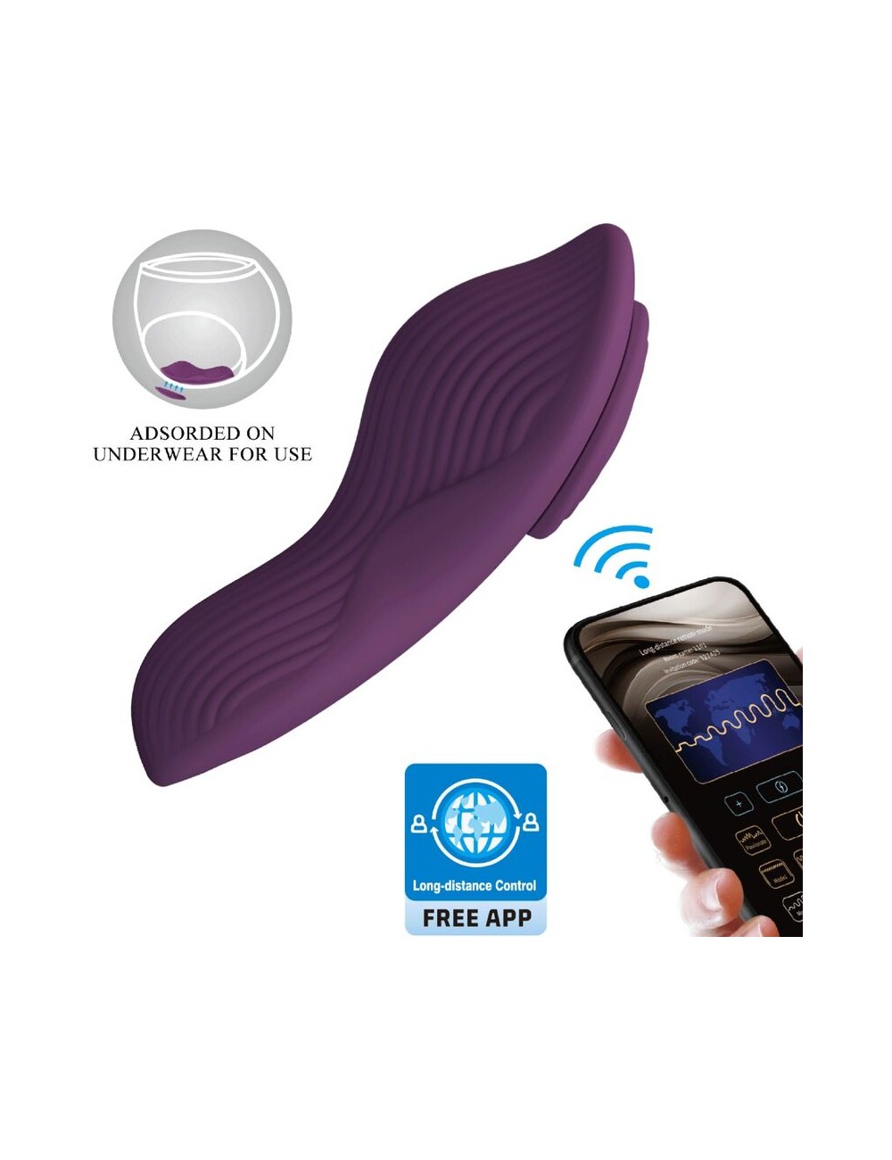PRETTY LOVE - MANE LAY ON MASSAGEADOR DE CLITÓRIS 10 VIBRAÇÕES CONTROLE REMOTO ROXO PRETTY LOVE - MANE LAY ON MASSAGEADOR DE CLITÓRIS 10 VIBRAÇÕES CONTROLE REMOTO ROXO