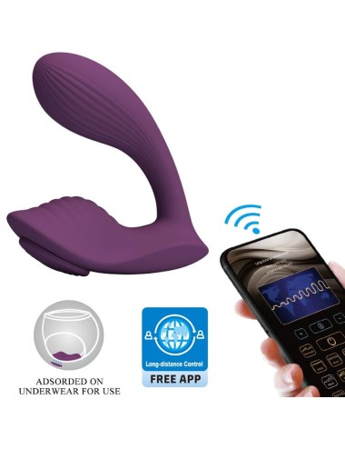PRETTY LOVE - FRANZ MASSAGER E VIBRADOR APLICATIVO GRATUITO ROXO