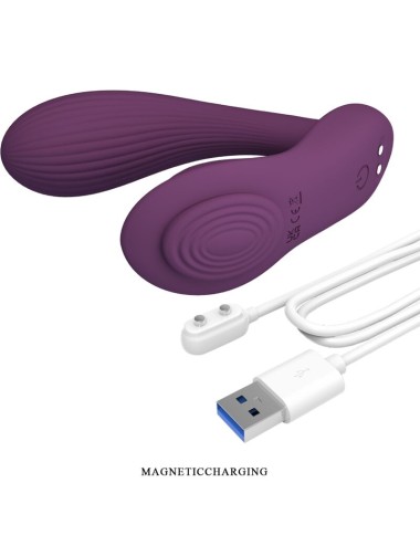 PRETTY LOVE - FRANZ MASSAGER E VIBRADOR APLICATIVO GRATUITO ROXO