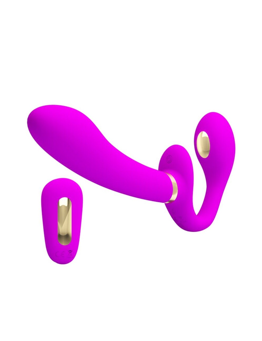 PRETTY LOVE - THUNDERBIRD VIBRADOR DUPLO STRAP-ON CONTROLE REMOTO ROXO PRETTY LOVE - THUNDERBIRD VIBRADOR DUPLO STRAP-ON CONTROLE REMOTO ROXO