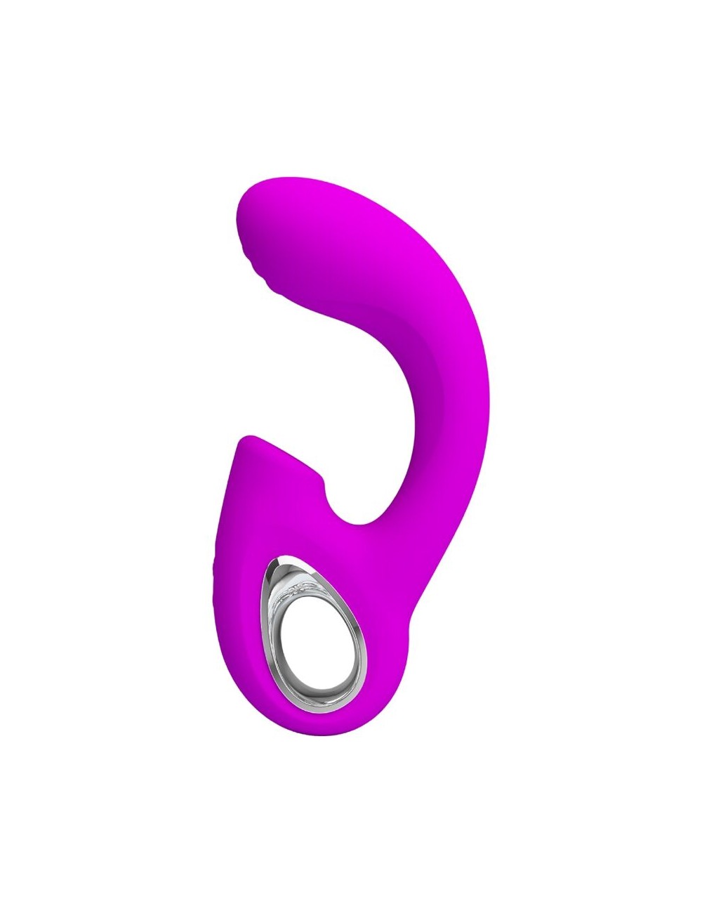 PRETTY LOVE - SIBEL SIBEL VIBRADOR PONTO G + ESTIMULADOR DE CLITÓRIS 10 VIBRAÇÕES ROXO