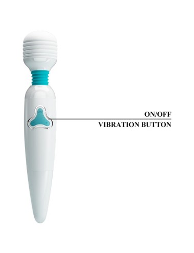 PRETTY LOVE - VIBRADOR CLOUD WAND 7 VIBRAÇÕES BRANCO