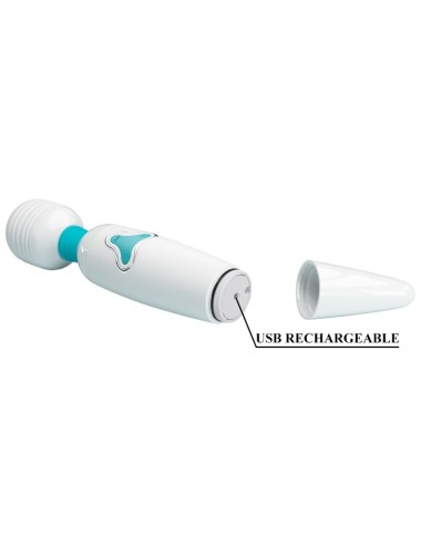 PRETTY LOVE - VIBRADOR CLOUD WAND 7 VIBRAÇÕES BRANCO