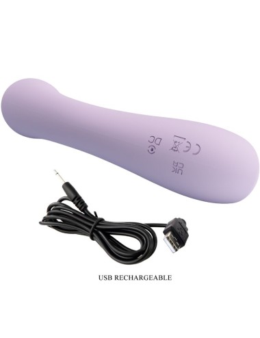 PRETTY LOVE - VIBRADOR ROSOLYN RABBIT 10 VIBRAÇÕES ROXO