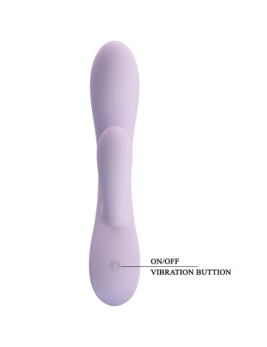 PRETTY LOVE - VIBRADOR ROSOLYN RABBIT 10 VIBRAÇÕES ROXO