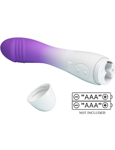PRETTY LOVE - VIBRADOR ELEMENTAL PONTO G 30 VIBRAÇÕES ROXO