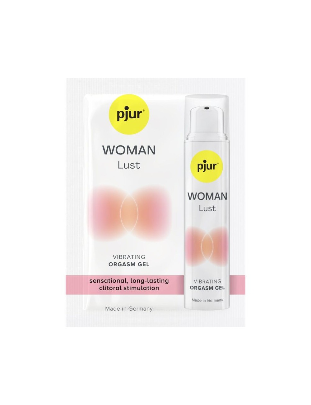 PJUR - GEL VIBRATÓRIO WOMAN LUST DOSE ÚNICA PARA ORGASMO 1