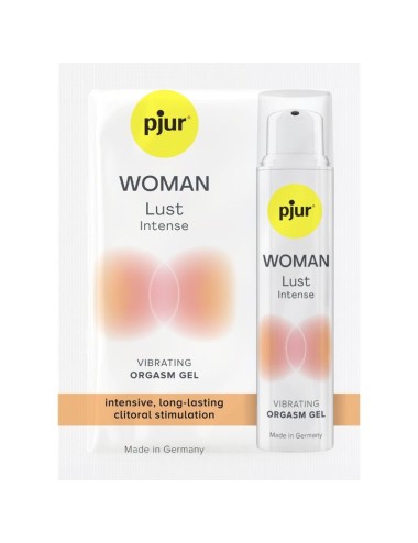 PJUR - WOMAN LUST INTENSE GEL VIBRANTE DOSE ÚNICA PARA ORGASMO 1